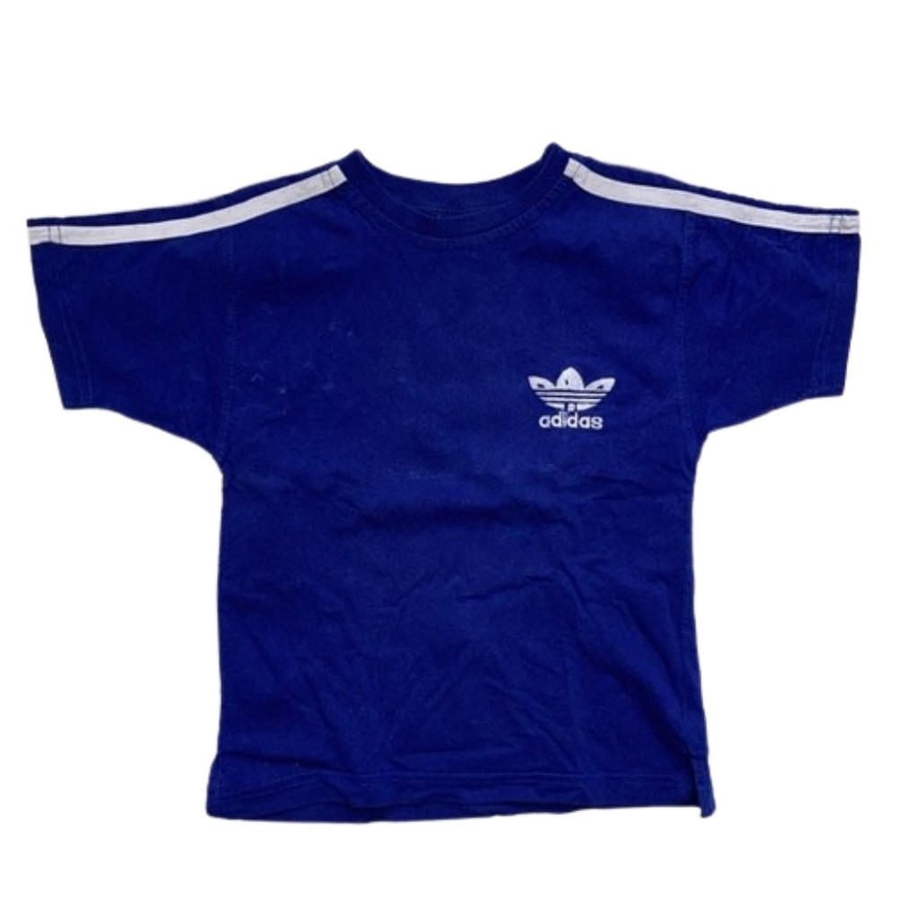 Blue shirt sleeved t shirt crewneck 8 year old boy child